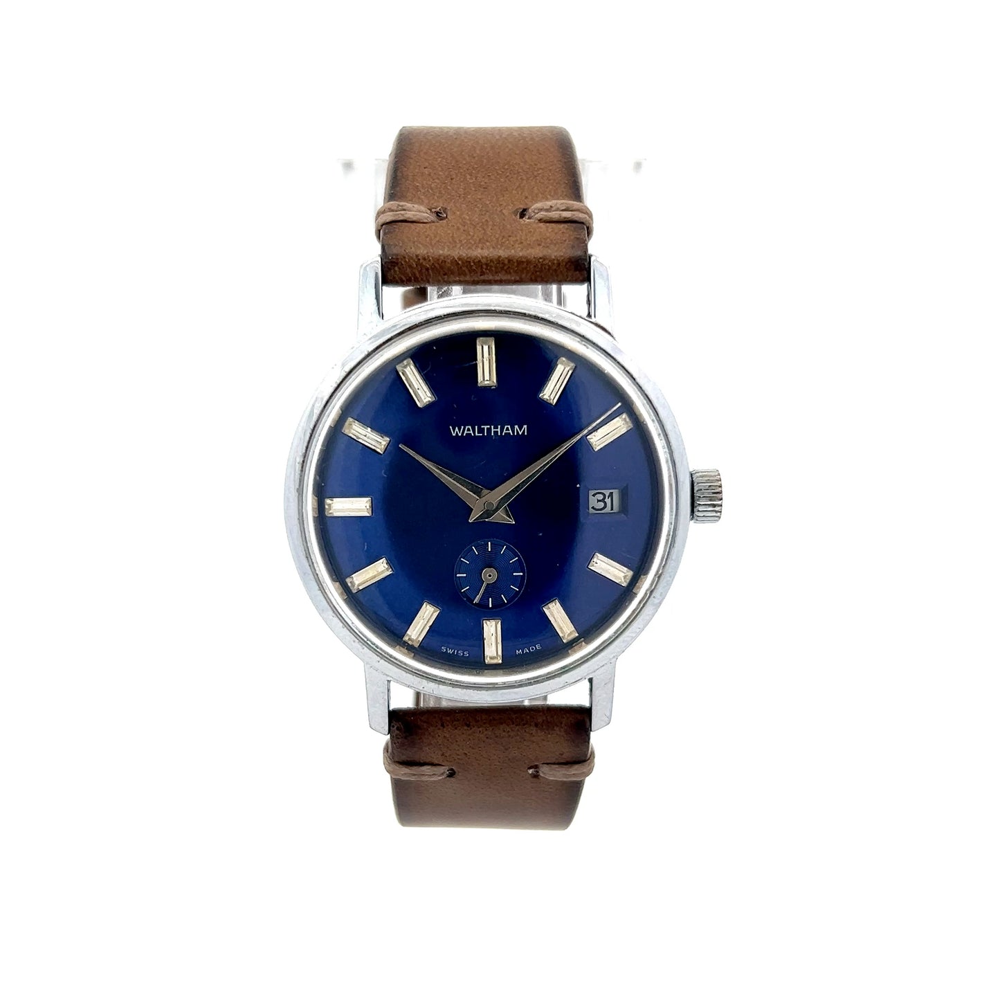 Waltham Watch 37mm 7522-58-4 Stainless Steel