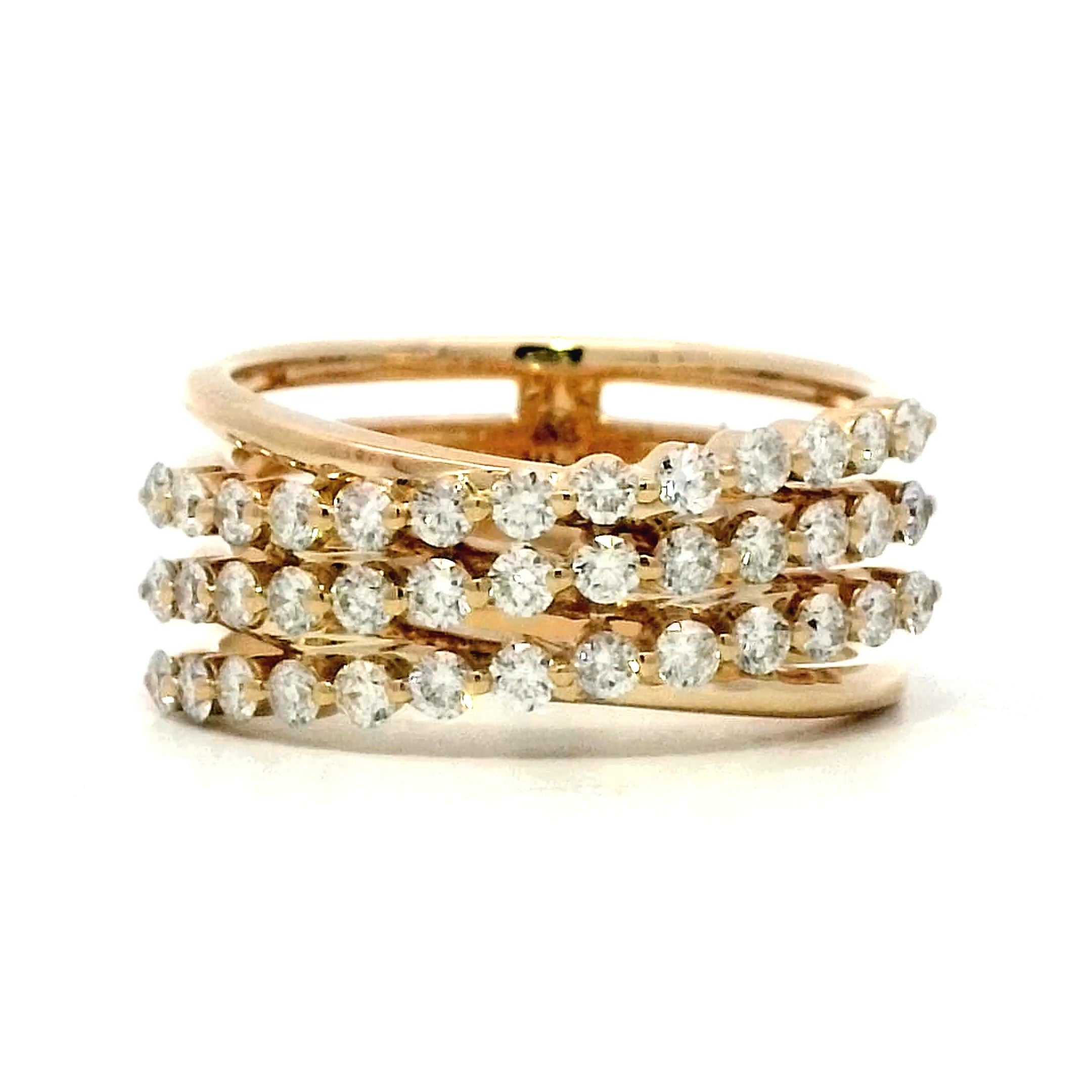 Cocktail rings Rose gold | finger rings for women | wedding rings | Co –  Indian Designs