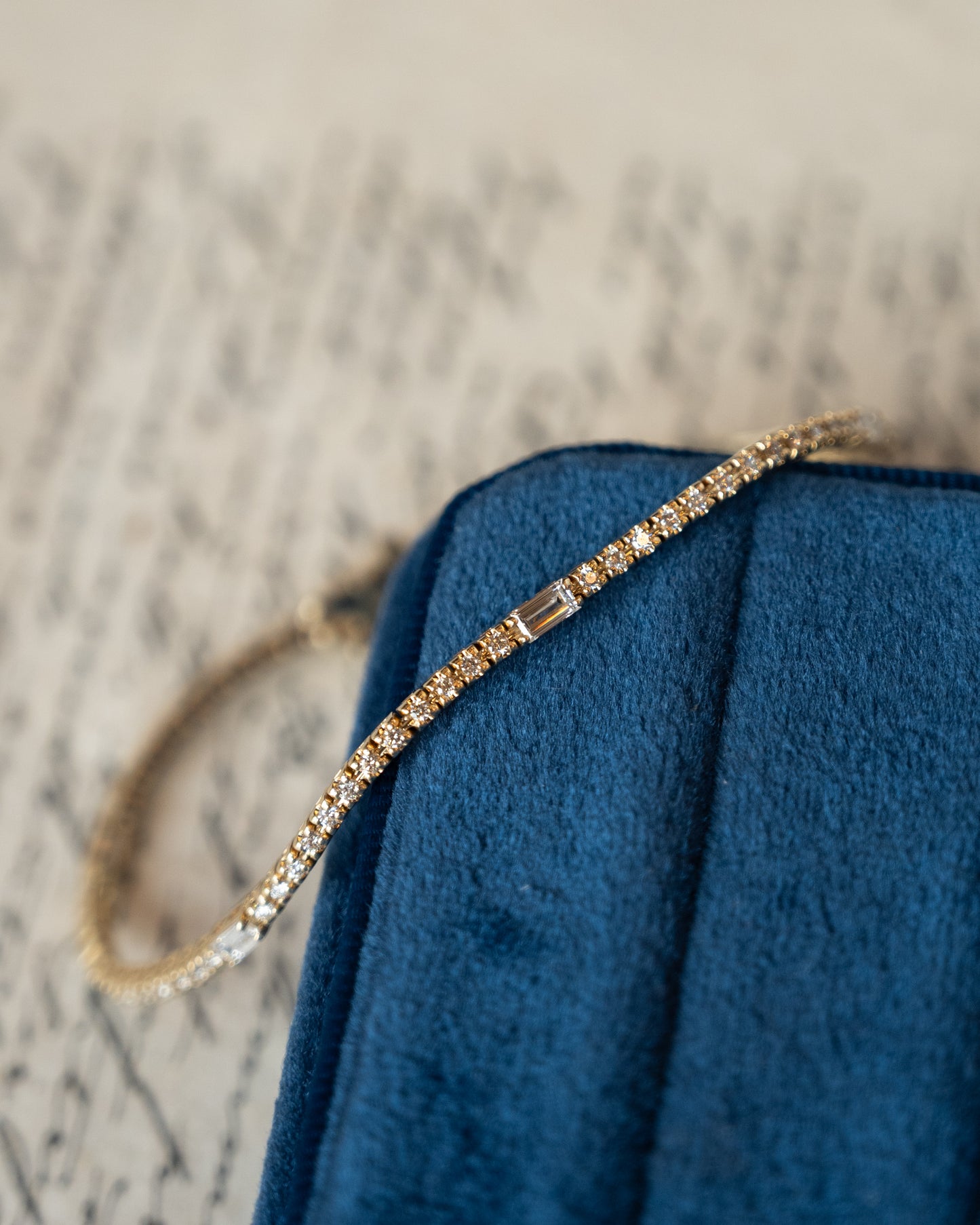 1.44 Diamond Tennis Bracelet 14k Yellow Gold