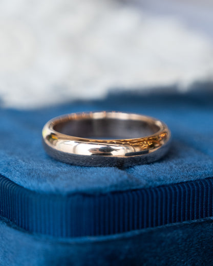 Men's 5mm Wedding Band 14k Yellow Gold