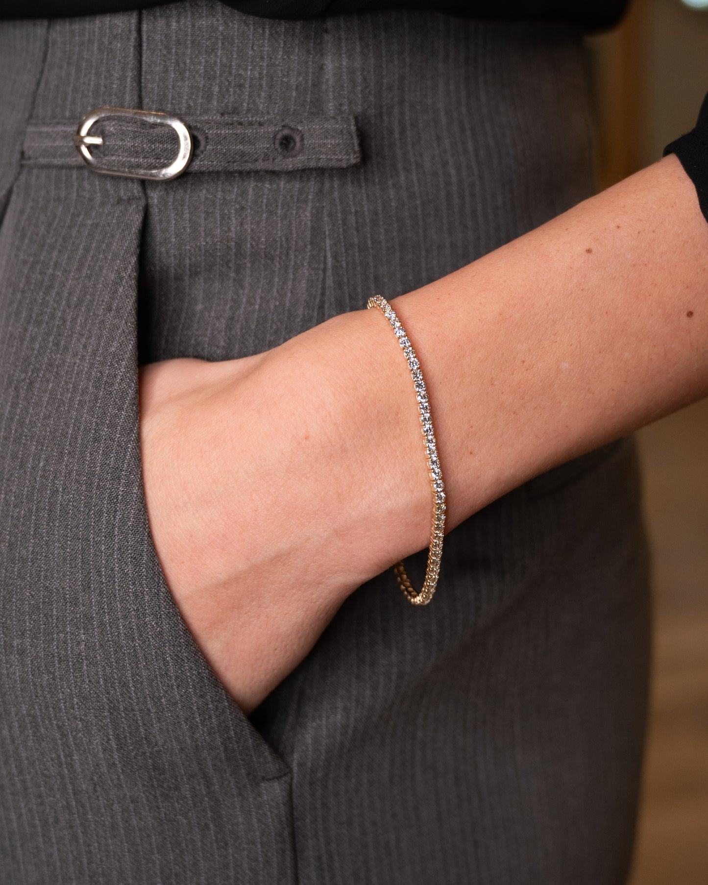 4 Carat Diamond Tennis Bracelet 14k Yellow Gold