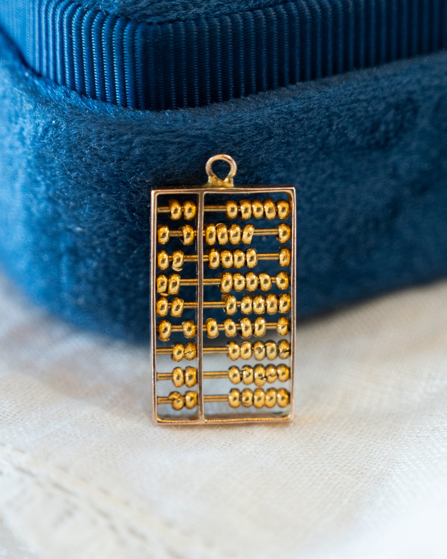 Abacus Charm 14k Yellow Gold