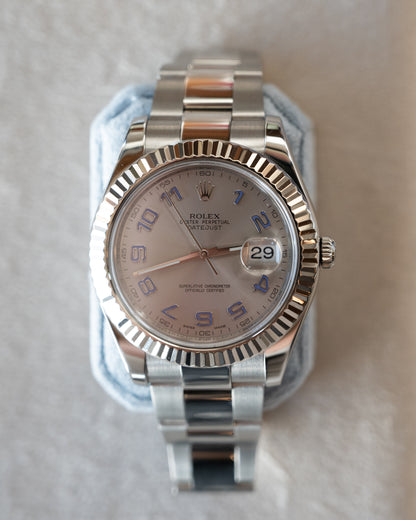 2010 Rolex Datejust II 116334 41mm Stainless Steel