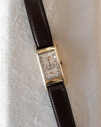 1942 Gruen Doctors Watch 20mm 500-290 10k Yellow Gold