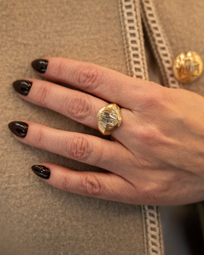 2.20 GIA Oval Step Cut Diamond Engagement Ring 14k