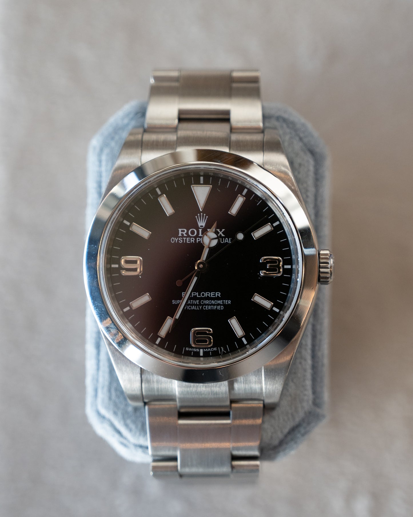 2018 Rolex Explorer 214270 39MM Stainless Steel