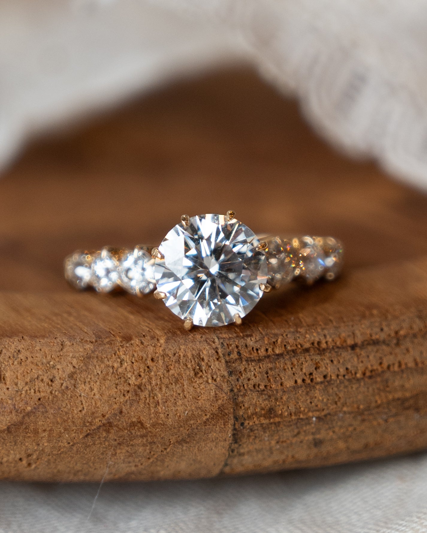 1.50 Antique Victorian Diamond Engagement Ring 14k