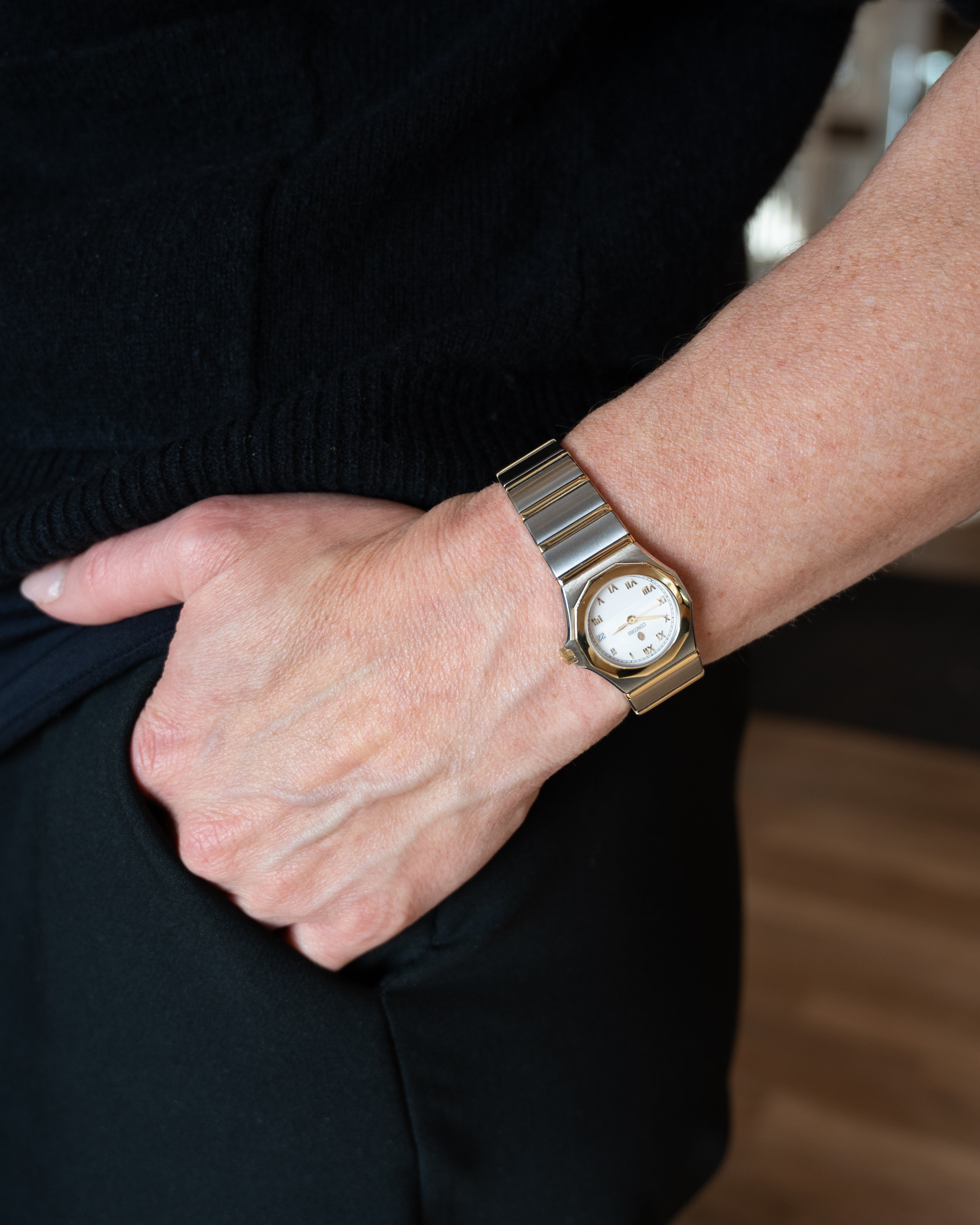 ★未使用品★ CONCORD MARINER ★ 18K ★コンコルド時計★ Concord Mariner Watch in Stainless Steel & 18k – Filigree Jewelers