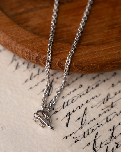 16 Inch Charriol Necklace in 18k White Gold