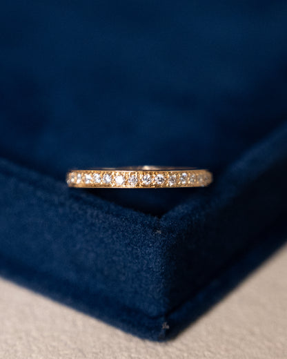 .34 Brilliant Diamond Eternity Band 14k Yellow Gold