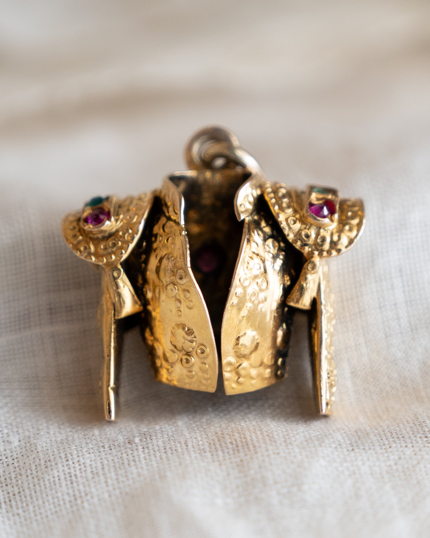 Vintage Mid-Century Matador Jacket Charm 14k