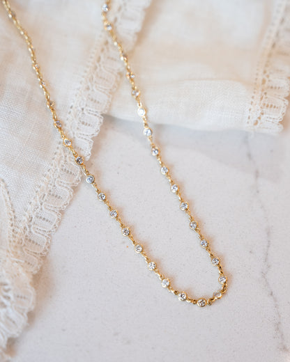 2.25 Diamonds by the Yard Necklace in 18k