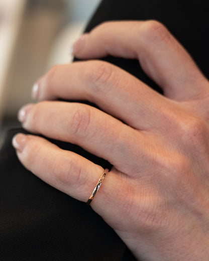 2mm Classic Wedding Band in 14k Rose Gold