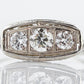 Antique Engagement Ring Art Deco .64 Old European Cut Diamond in 18k White Gold
