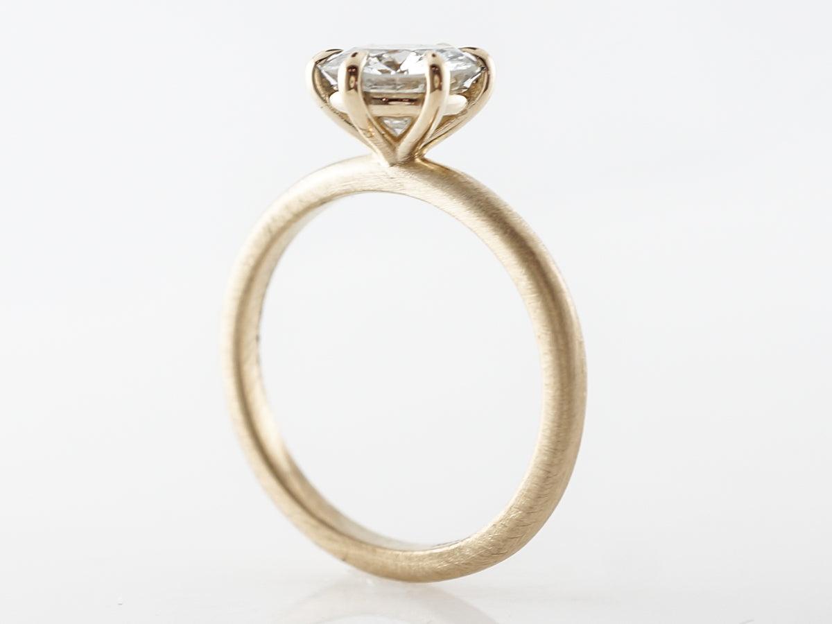 1.44 Round Brilliant cut Diamond Solitaire Engagement Ring