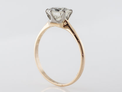 1.81 GIA Diamond Solitaire Engagement Ring in Yellow Gold