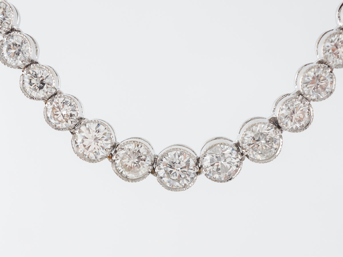 10 Ct Round Cut Lab Created Diamond Women's Choker Necklace 14K White Gold  Over | eBay