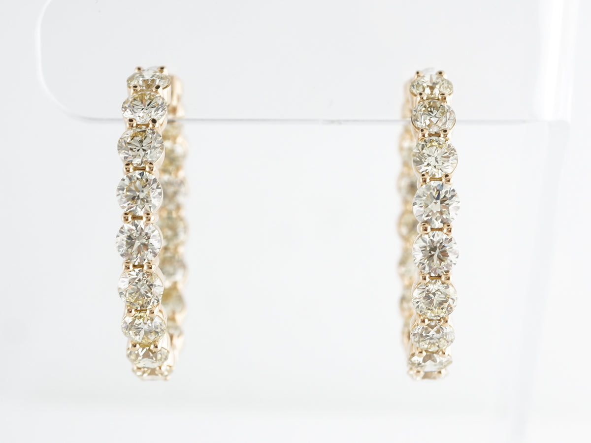 12 carat diamond deals earrings