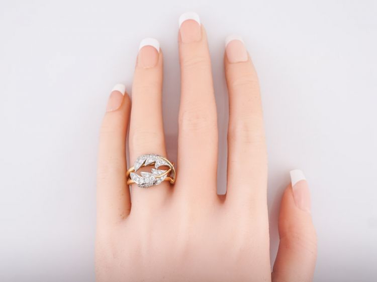 Tiffany & Co. Schlumberger Sixteen Stone ring with diamonds. | Tiffany & Co.