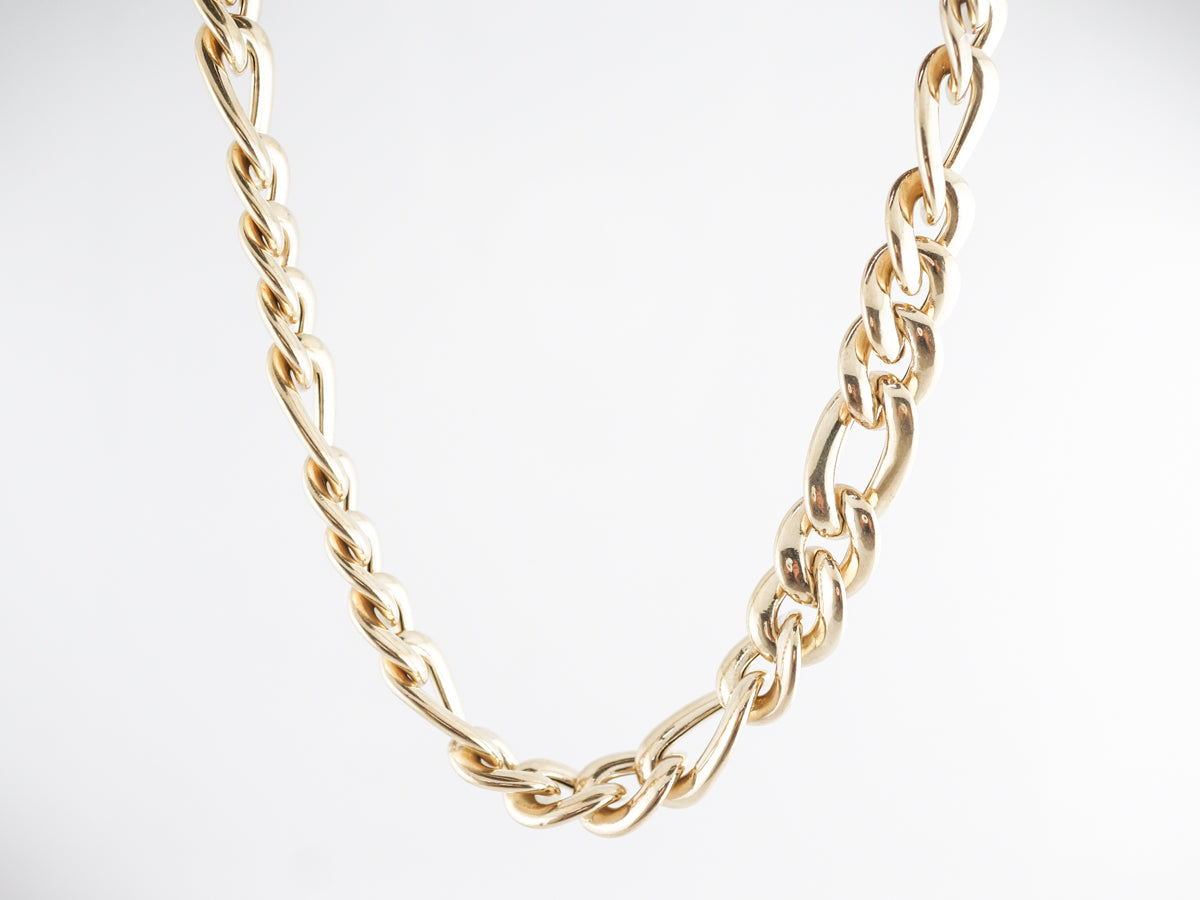 18" Italian Chain Necklace in 14k Yellow Gold