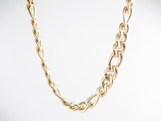 18" Italian Chain Necklace in 14k Yellow Gold