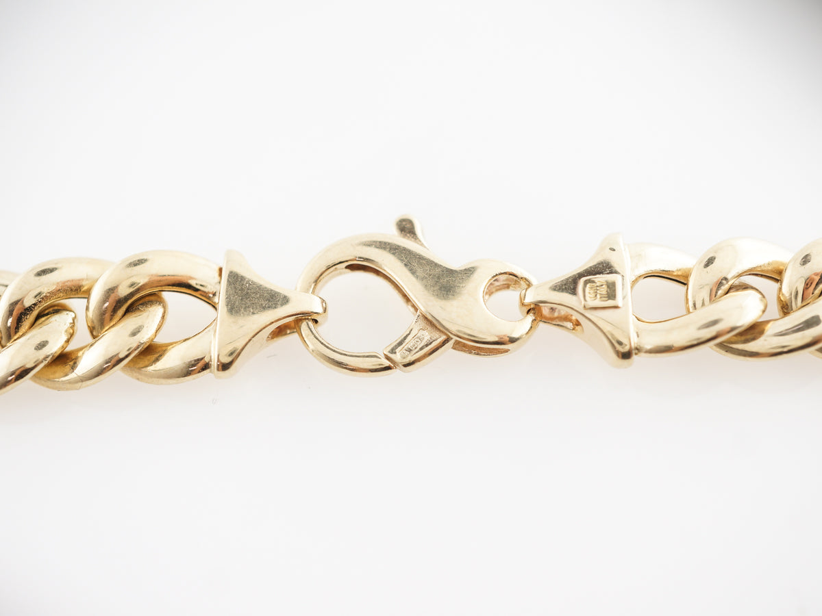18" Italian Chain Necklace in 14k Yellow Gold