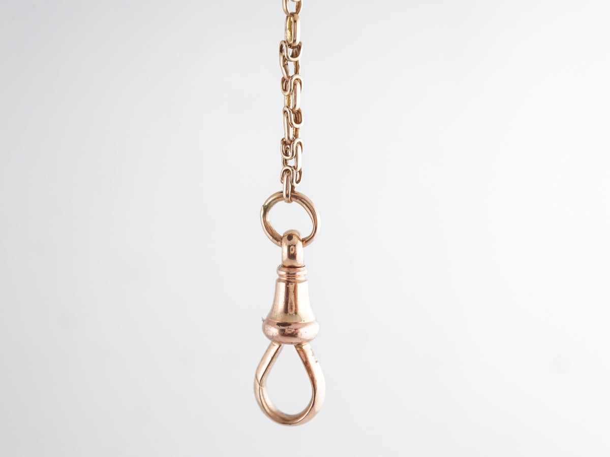 18" Victorian Watch Fob in 18k Yellow Gold