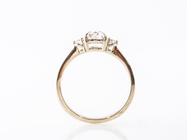 2 Carat GIA Diamond Engagement Ring 14k Yellow Gold