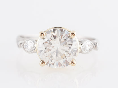 2 Carat Transitional Cut Diamond Engagement Ring in 14k