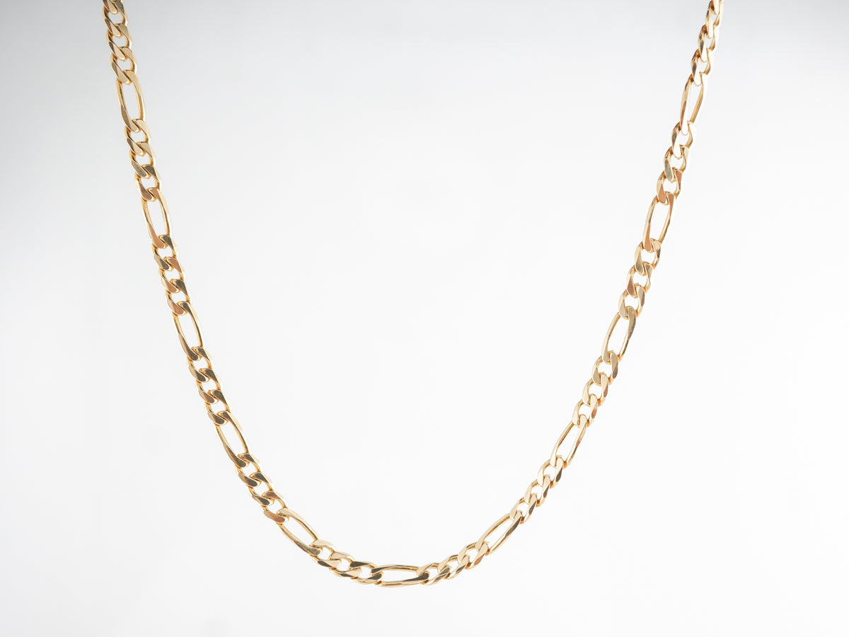 20 inch Mariner Necklace 14k Yellow Gold