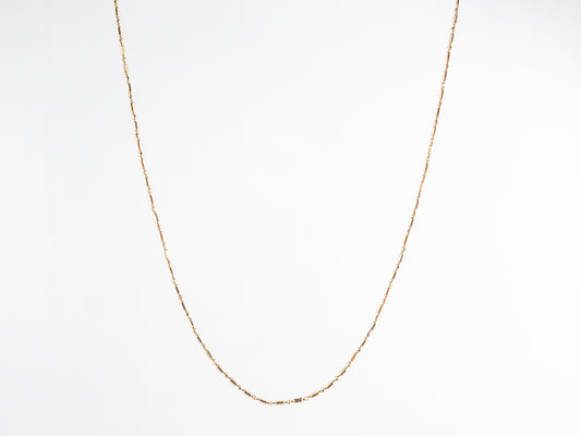 20 inch Italian Necklace 14k Yellow Gold