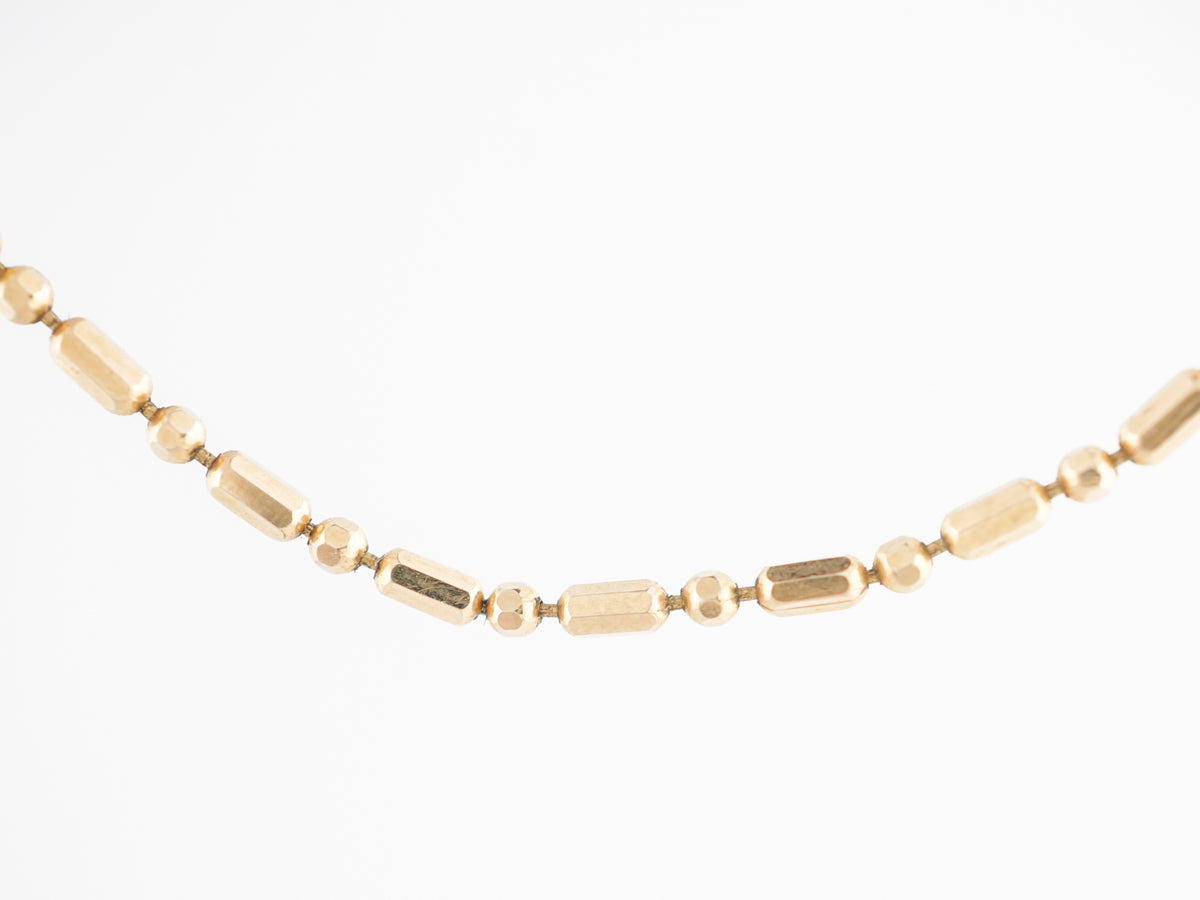 20 inch Italian Necklace 14k Yellow Gold