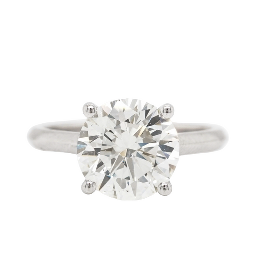 3 Carat GIA Diamond Engagement Ring in 14k White Gold