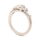1.10 Art Deco Diamond Engagement Ring in Platinum