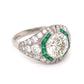 2.25 Transitional Cut Diamond Engagement Ring in Platinum