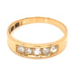 .65 Vintage Victorian Diamond Band in 18K Yellow Gold