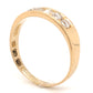 .65 Vintage Victorian Diamond Band in 18K Yellow Gold