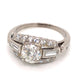 .84 Mid-Century Diamond Engagement Ring in Platinum