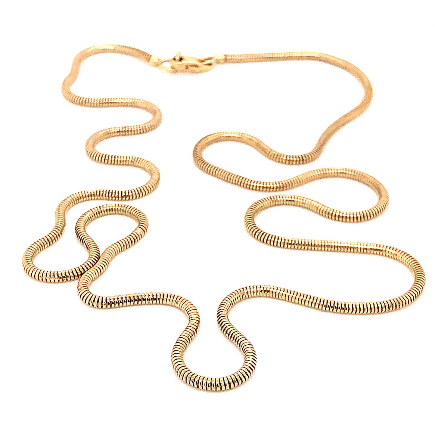20 Inch Chain Necklace in 14k Yellow Gold