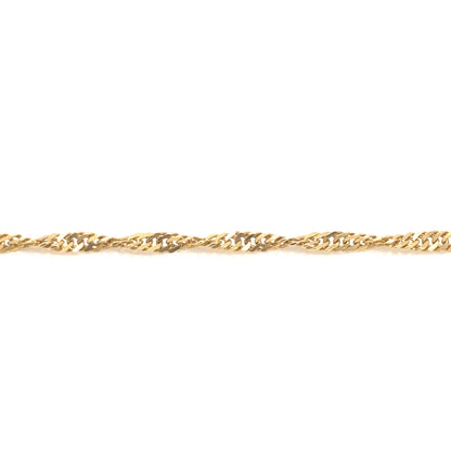 20.5 Inch Chain Necklace in 18k Yellow Gold