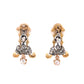.40 Victorian Old Mine Cut Diamond Earrings in 18k Gold