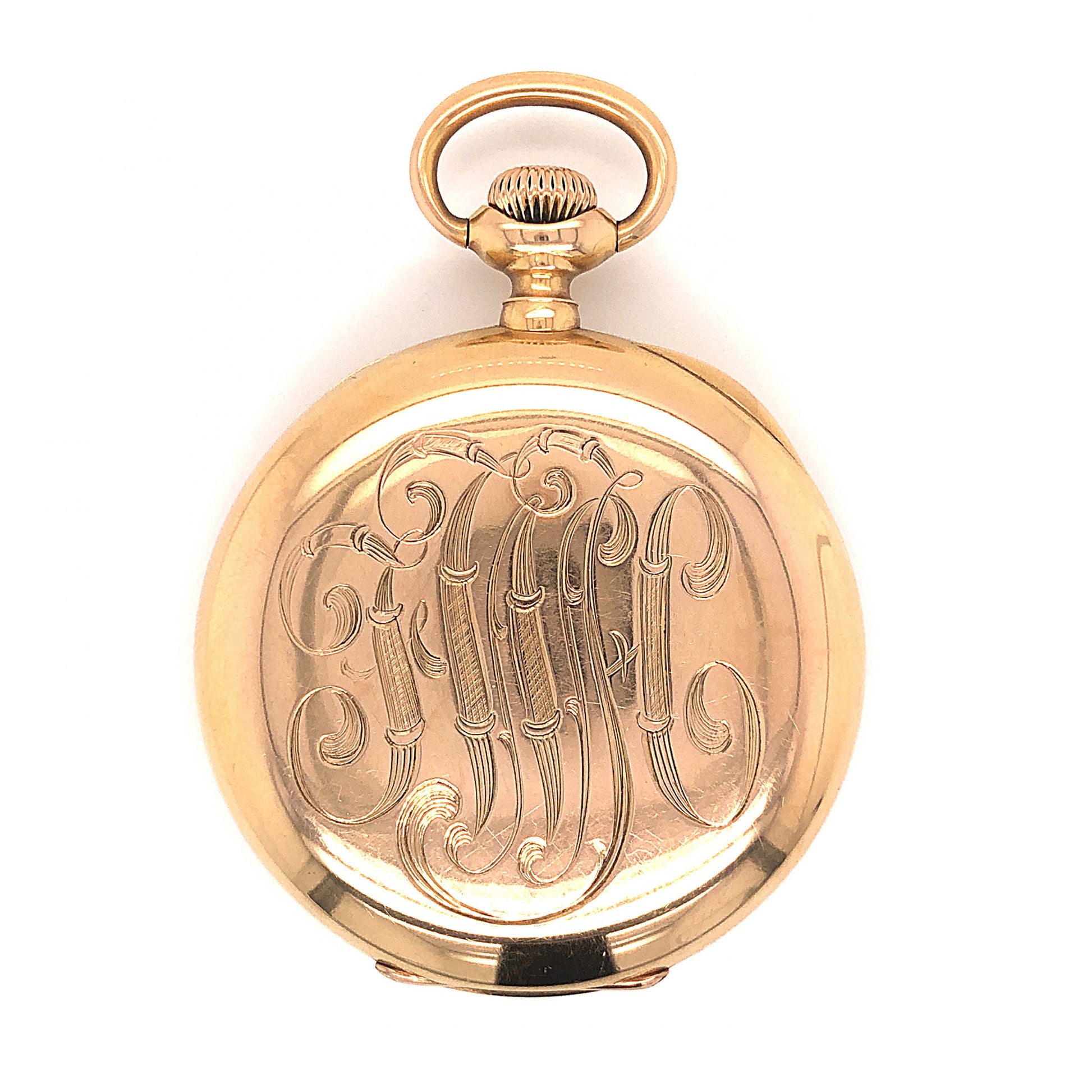 Antique Patek Philippe & Co Geneve Pocket Watch in 18k Rose GoldComposition: 18 Karat Rose Gold Total Gram Weight: 122.40 g
