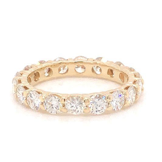 2.34 Diamond Eternity Wedding Band in 14k Yellow Gold