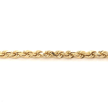 30 Inch Chain Necklace in 14k Yellow Gold