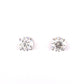 3.30 GIA Diamond Stud Earrings in 14k White Gold
