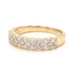 .60 Pave Diamond Wedding Band in 14k Yellow Gold