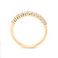 .60 Pave Diamond Wedding Band in 14k Yellow Gold