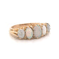 Ornate Victorian Opal Cocktail Ring in 14k Yellow Gold