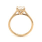 1.44 Solitaire Brilliant Cut Diamond Engagement Ring in 14K Yellow Gold