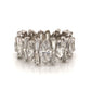 Marquise & Baguette Cut Diamond Eternity Ring in Platinum